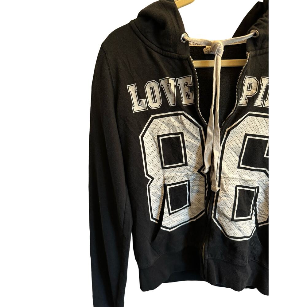 PINK 86 by VICTORIA'S SECRET (2010) Full Zip Sweatshirt Hoodie Women's Size Medi - Picture 2 of 6